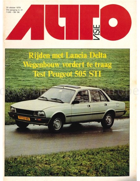 1979 AUTOVISIE MAGAZIN 21 NIEDERLÄNDISCH
