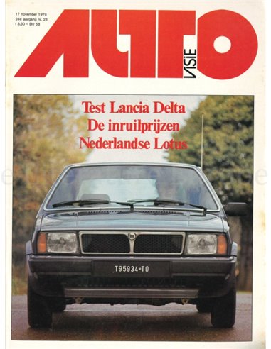 1979 AUTOVISIE MAGAZIN 23 NIEDERLÄNDISCH