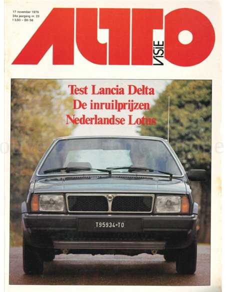 1979 AUTOVISIE MAGAZIN 23 NIEDERLÄNDISCH