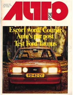 1979 AUTOVISIE MAGAZIN 24 NIEDERLÄNDISCH