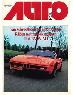 1979 AUTOVISIE MAGAZINE 25 NEDERLANDS