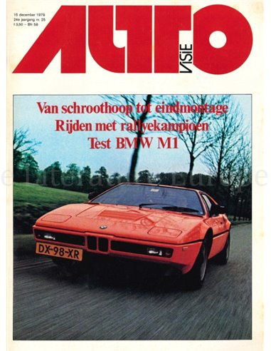1979 AUTOVISIE MAGAZINE 25 NEDERLANDS