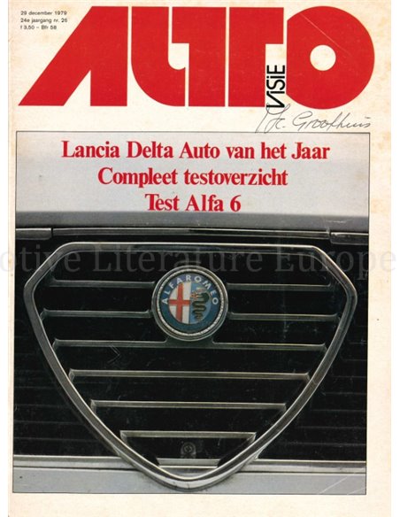 1979 AUTOVISIE MAGAZINE 26 DUTCH