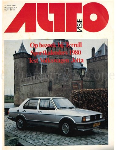 1980 AUTOVISIE MAGAZINE 01 NEDERLANDS