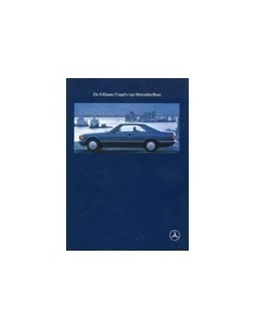 1990 MERCEDES BENZ S KLASSE COUPE BROCHURE NEDERLANDS