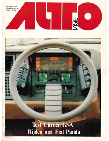 1980 AUTOVISIE MAGAZINE 04 DUTCH