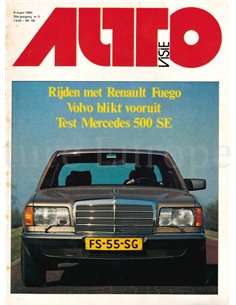 1980 AUTOVISIE MAGAZIN 05 NIEDERLÄNDISCH