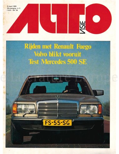 1980 AUTOVISIE MAGAZINE 05 DUTCH