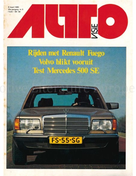 1980 AUTOVISIE MAGAZIN 05 NIEDERLÄNDISCH