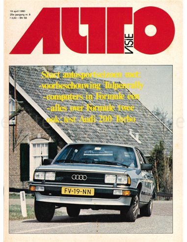 1980 AUTOVISIE MAGAZINE 08 NEDERLANDS