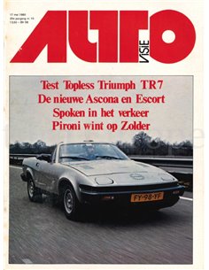 1980 AUTOVISIE MAGAZINE 10 DUTCH