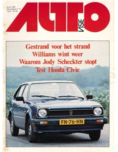 1980 AUTOVISIE MAGAZINE 15 NEDERLANDS