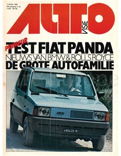 1980 AUTOVISIE MAGAZINE 20 NEDERLANDS