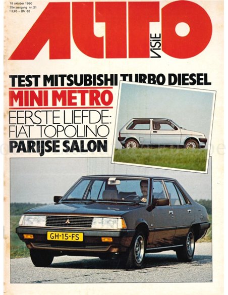 1980 AUTOVISIE MAGAZINE 21 NEDERLANDS