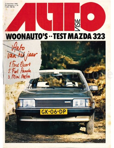 1980 AUTOVISIE MAGAZINE 25 NEDERLANDS