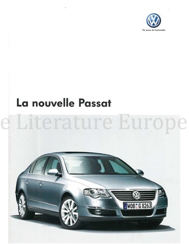 2005 VOLKSWAGEN PASSAT BROCHURE FRANS