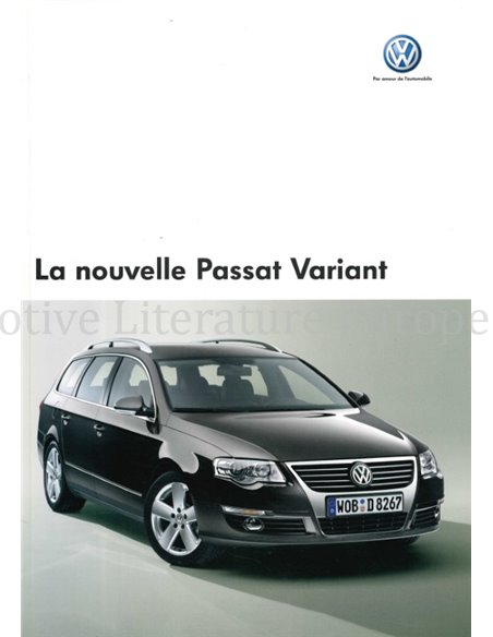 2005 VOLKSWAGEN PASSAT BROCHURE FRENCH