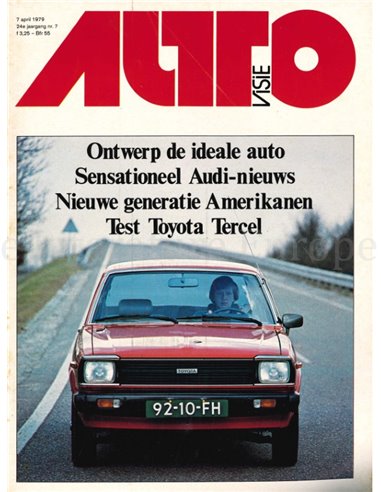 1979 AUTOVISIE MAGAZIN 07 NIEDERLÄNDISCH