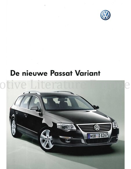 2005 VOLKSWAGEN PASSAT PROSPEKT NEIDERLÄNDISCH