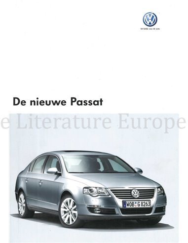 2006 VOLKSWAGEN PASSAT BROCHURE NEDERLANDS