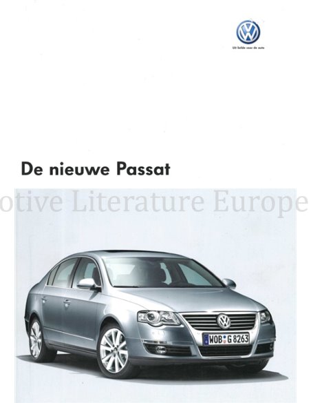 2006 VOLKSWAGEN PASSAT BROCHURE DUTCH