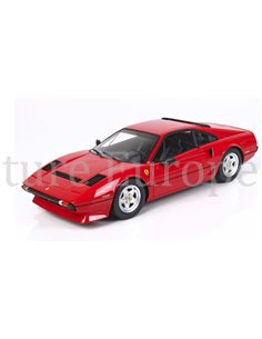 1982 FERRARI 208 GTB TURBO RED BBR MODELAUTO 1200