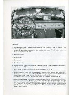 1957 MERCEDES BENZ 300 SL ROADSTER INSTRUCTIEBOEKJE DUITS 2