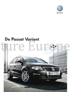 2008 VOLKSWAGEN PASSAT PROSPEKT NEIDERLÄNDISCH