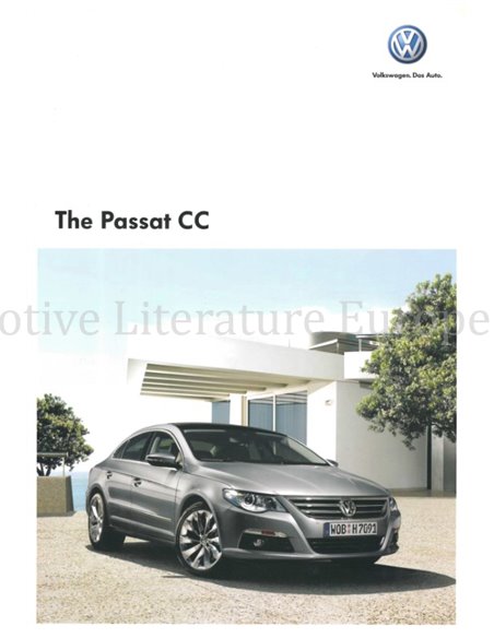 2009 VOLKSWAGEN PASSAT CC BROCHURE THAIS