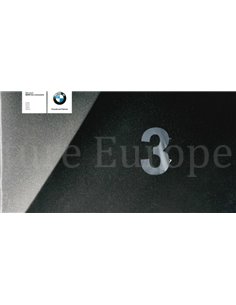 2004 BMW 3 SERIES SALOON BROCHURE GERMAN