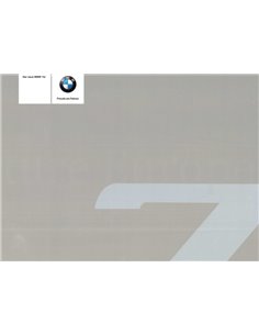 2008 BMW 7ER HARDCOVER PROSPEKT NIEDERLANDISCH