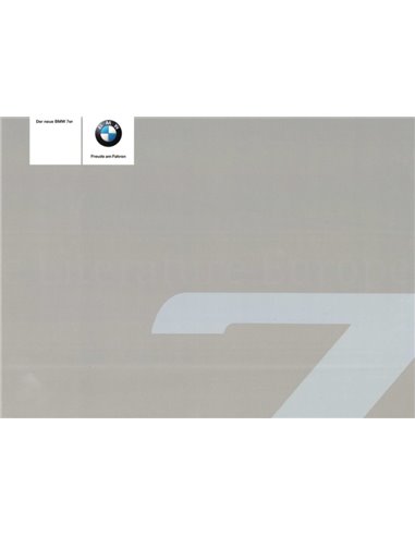 2008 BMW 7ER HARDCOVER PROSPEKT NIEDERLANDISCH