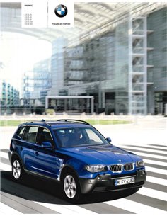 2006 BMW X3 BROCHURE GERMAN