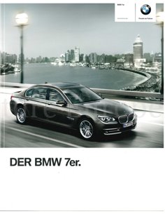 2008 BMW 7ER HARDCOVER PROSPEKT NIEDERLANDISCH