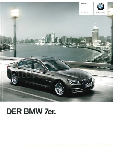 2008 BMW 7ER HARDCOVER PROSPEKT NIEDERLANDISCH
