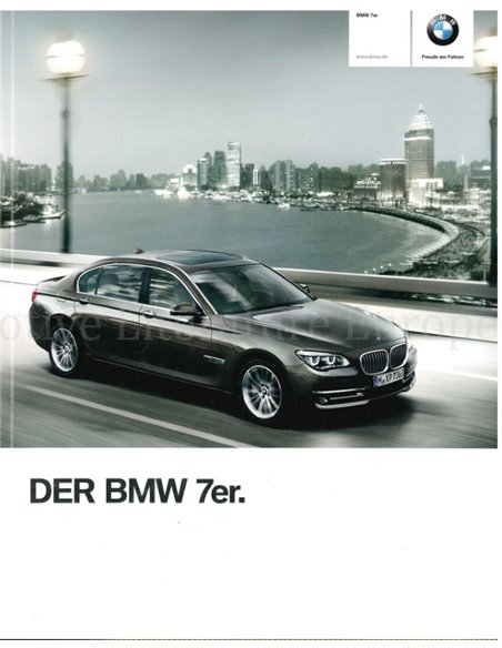 2014 BMW 7 SERIES BROCHURE GERMAN