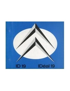 1963 CITROEN ID 19 INSTRUCTIEBOEKJE NEDERLANDS