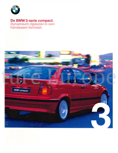 1998 BMW 3 SERIE COMPACT BROCHURE NEDERLANDS