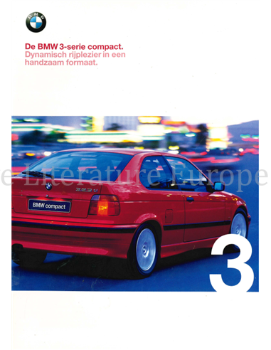1998 BMW 3 SERIES COMPACT BROCHURE DUTCH