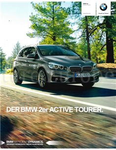2015 BMW 2 SERIES ACTIVE TOURER BROCHURE GERMAN