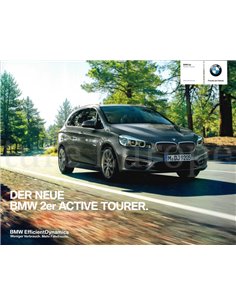 2014 BMW 2ER ACTIVE TOURER PROSPEKT DEUTSCH