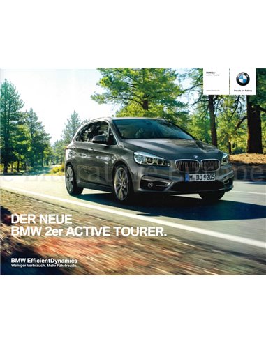 2014 BMW 2 SERIE ACTIVE TOURER BROCHURE DUITS