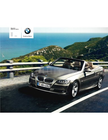 2006 BMW 3 SERIES CONVERTIBLE BROCHURE GERMAN