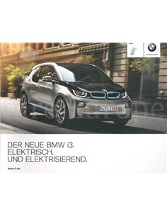2013 BMW I3 PROSPEKT ENGLISCH