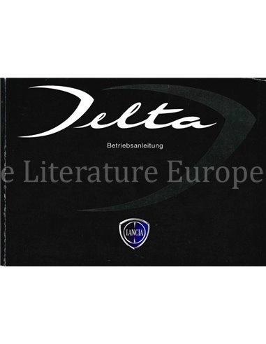 2008 LANCIA DELTA INSTRUCTIEBOEKJE DUITS