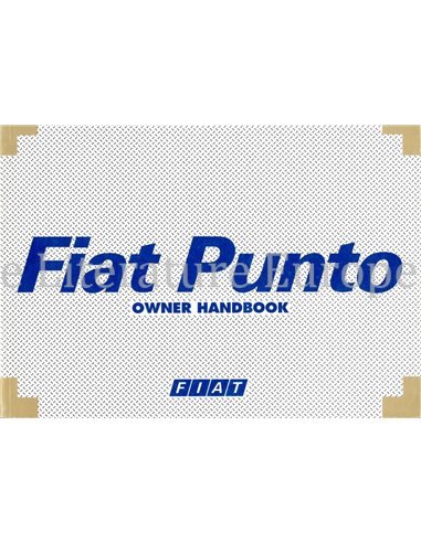 2002 FIAT PUNTO OWNERS MANUAL ENGLISH