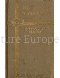 1953 WOLSELEY FOUR FIFTY OWNERS MANUAL ENGLISH