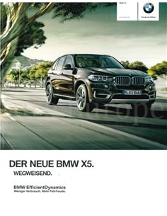 2013 BMW X5 BROCHURE GERMAN