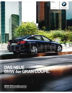 2014 BMW 4 SERIES GRAN COUPÉ BROCHURE GERMAN