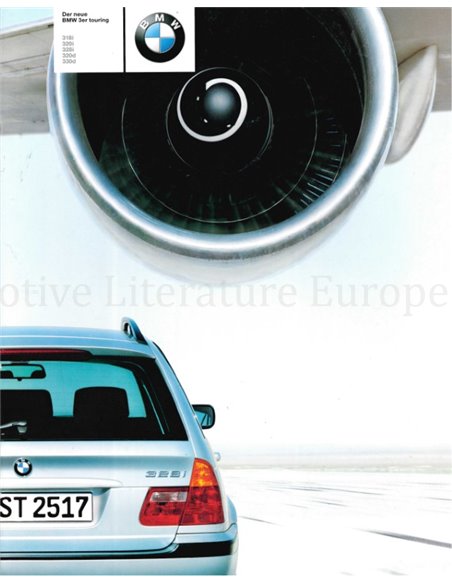 1999 BMW 3 SERIE TOURING BROCHURE DUITS